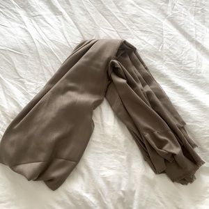 H&M brown/dark brown scarf